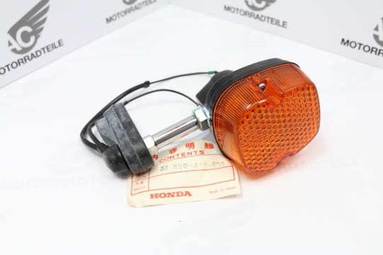 Honda XL 125 185 250 500 Blinker Komplettset Hinten Links Original Neu NOS