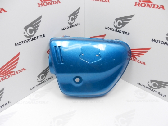 Honda CL350 K Seitendeckel Links Original Hawaiian Blue Metallic NOS