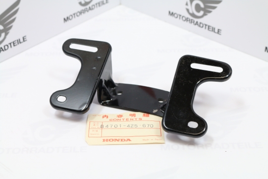 Honda CB 750 KZ RC01 Kennzeichenhalter Schwarz Original NOS