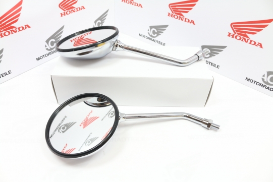 Honda CB 750 KZ RC01 CB 750 900 Boldor Lenker - Spiegel Set R+L Chrom Repro Neu