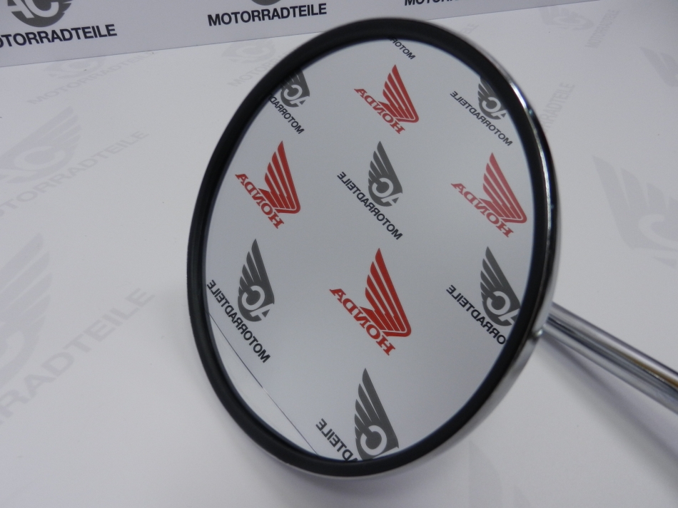 Honda CB 50 100 125 K0 K1 K2 S1 S2 Spiegel links chrom original Genuine neu 