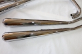 Honda CB 500 550 Four K3 OEM 4-4 Auspuffanlage Auspuff Chrom Reproduktion