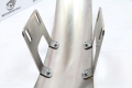 Daytona Vintage Front Fender Schutzblech V2A Poliert Universal Kurz