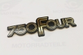 Honda CB 750 Four F1 F2 / G Emblem Seitendeckel Schriftzug Repro Neu